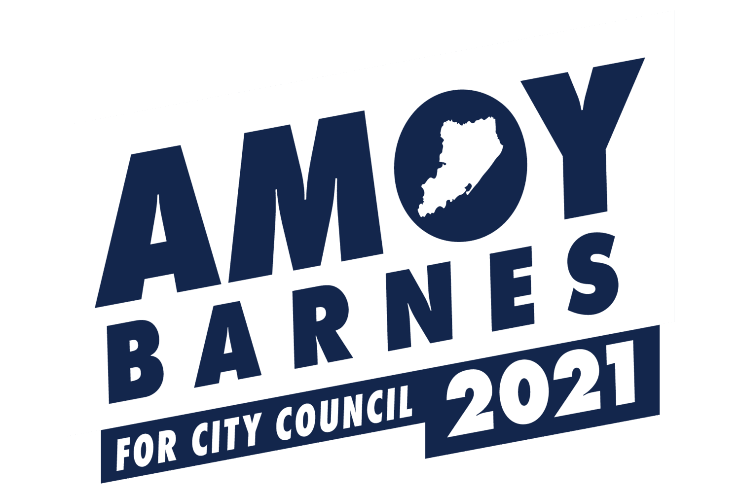 Amoy Barnes for City Council 2021 Logo